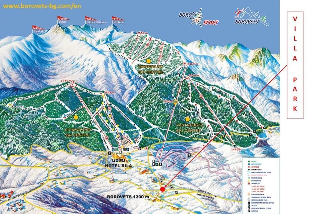 Villa Park - Beniart Studio - Nr 109 - Near Gondola Lift Боровец Экстерьер фото